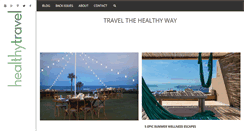 Desktop Screenshot of healthytravelmag.com